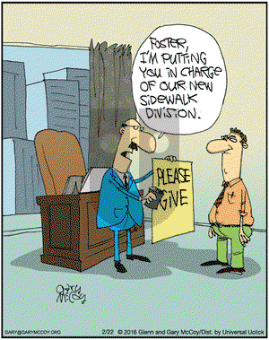 The Flying McCoys on Monday February 22, 2016 Comic Strip