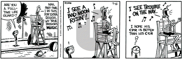 Grand Avenue on Tuesday July 12, 2005 Comic Strip
