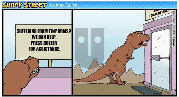 Sunny Street on Friday November 29, 2013 Comic Strip