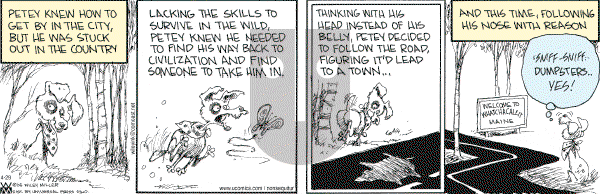 Non Sequitur on Friday April 29, 2005 Comic Strip