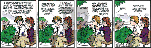 Doonesbury on Saturday November 7, 2015 Comic Strip