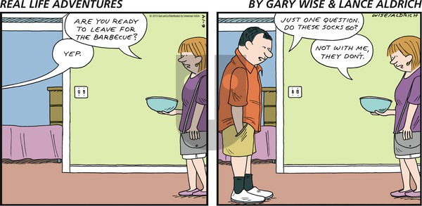 Real Life Adventures on Sunday June 14, 2015 Comic Strip