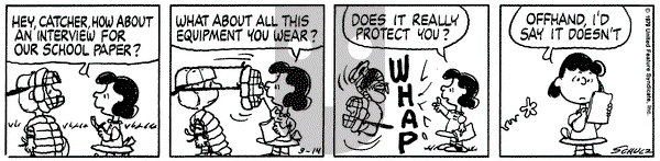 Peanuts on Wednesday March 14, 1979 Comic Strip