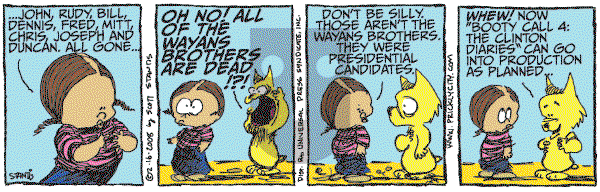 Prickly City on Saturday February 16, 2008 Comic Strip