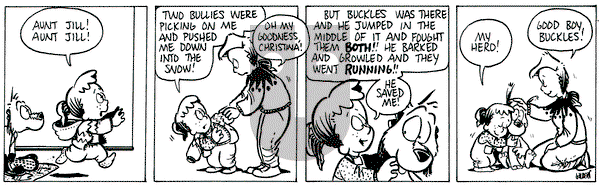 Buckles - Saturday January 18, 2025 Comic Strip