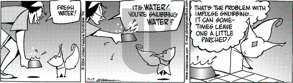 Rose is Rose on Saturday July 17, 2004 Comic Strip