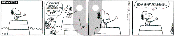 Peanuts on Wednesday August 20, 1969 Comic Strip