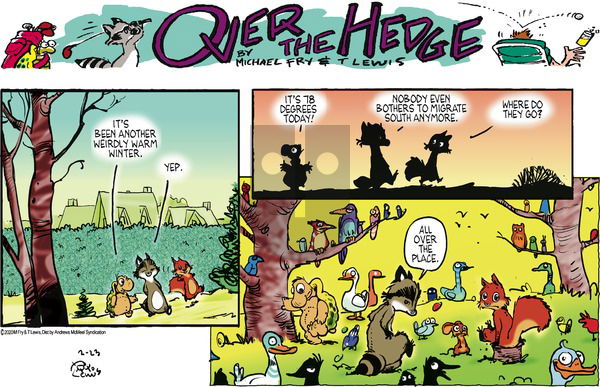Over the Hedge on Sunday February 23, 2020 Comic Strip