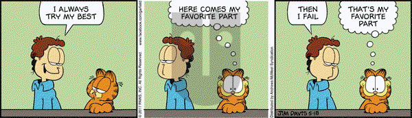 Garfield on Thursday May 18, 2017 Comic Strip