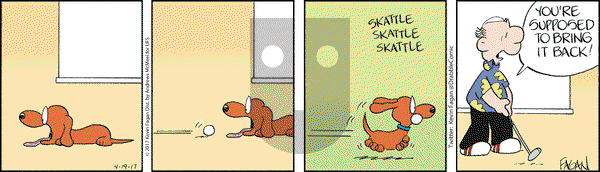 Drabble on Wednesday April 19, 2017 Comic Strip