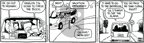 The Buckets on Thursday June 24, 2004 Comic Strip