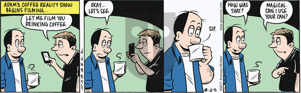 Adam@Home on Wednesday August 23, 2017 Comic Strip