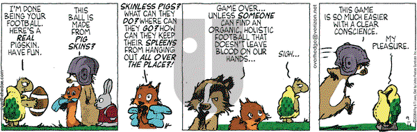 Over the Hedge on Saturday September 13, 2008 Comic Strip