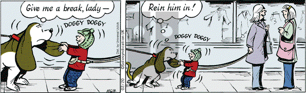Fred Basset - Thursday February 20, 2014 Comic Strip