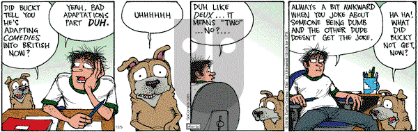 Get Fuzzy on Wednesday December 5, 2012 Comic Strip