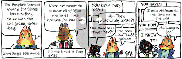 Breaking Cat News on Friday February 21, 2020 Comic Strip