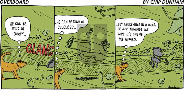 Overboard on Sunday April 10, 2016 Comic Strip