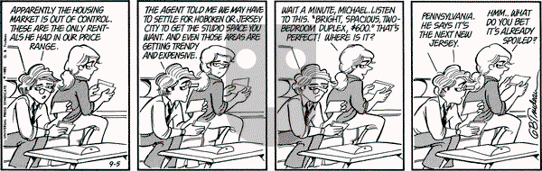 Doonesbury on Thursday September 5, 1985 Comic Strip