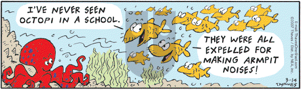 Frank and Ernest - Wednesday March 14, 2007 Comic Strip