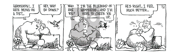 The Grizzwells on Wednesday March 15, 1995 Comic Strip