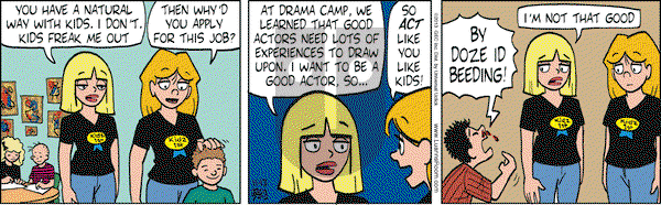 Luann on Wednesday November 13, 2013 Comic Strip