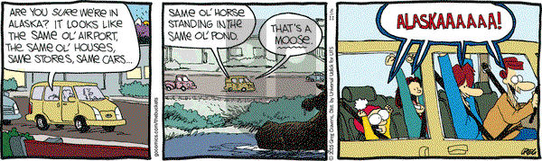 The Buckets on Tuesday August 11, 2015 Comic Strip