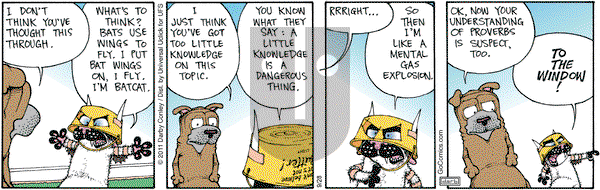 Get Fuzzy on Saturday September 28, 2013 Comic Strip