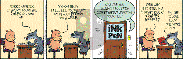 Ink Pen - Tuesday March 6, 2007 Comic Strip