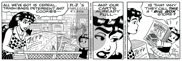 Nancy on Tuesday August 22, 2006 Comic Strip