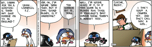 Get Fuzzy on Friday November 5, 2010 Comic Strip