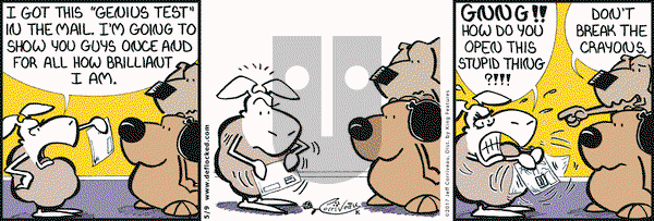 DeFlocked on Tuesday May 9, 2017 Comic Strip
