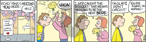 Drabble on Monday April 29, 2013 Comic Strip