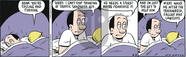 Adam@Home on Saturday June 2, 2018 Comic Strip