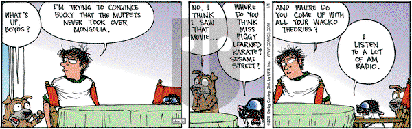 Get Fuzzy on Saturday January 1, 2011 Comic Strip