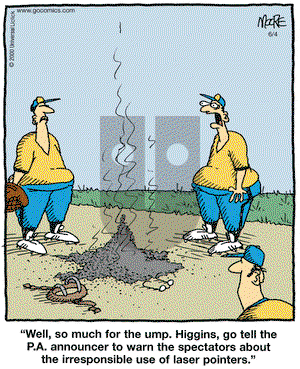 In the Bleachers - Friday June 4, 2010 Comic Strip