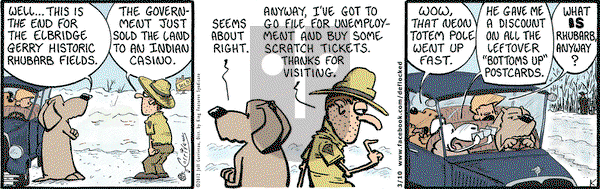 DeFlocked on Saturday March 10, 2012 Comic Strip