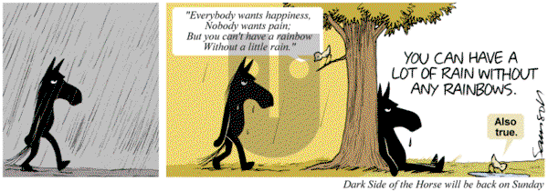 Dark Side of the Horse on Friday October 25, 2013 Comic Strip