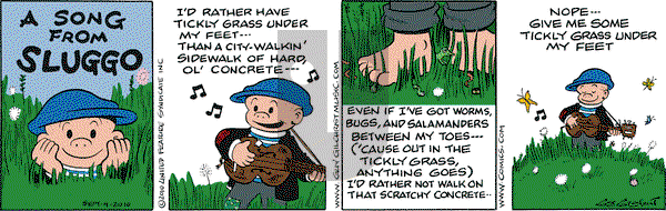 Nancy on Saturday September 4, 2010 Comic Strip
