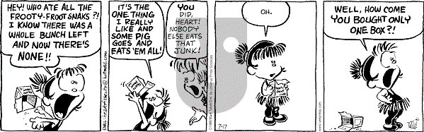 Heart of the City on Saturday July 17, 1999 Comic Strip