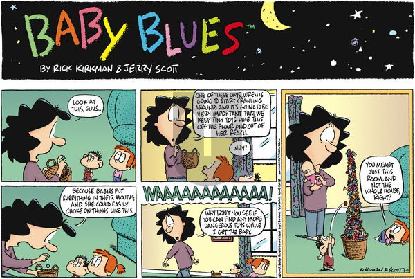 Baby Blues on Sunday March 16, 2003 Comic Strip