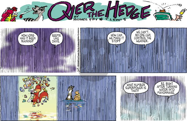 Over the Hedge - Sunday April 7, 2024 Comic Strip