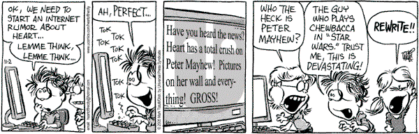 Heart of the City on Wednesday November 2, 2005 Comic Strip