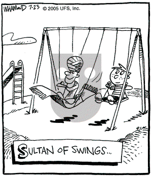 Reality Check on Saturday July 23, 2005 Comic Strip