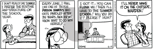 Grand Avenue on Thursday June 14, 2001 Comic Strip