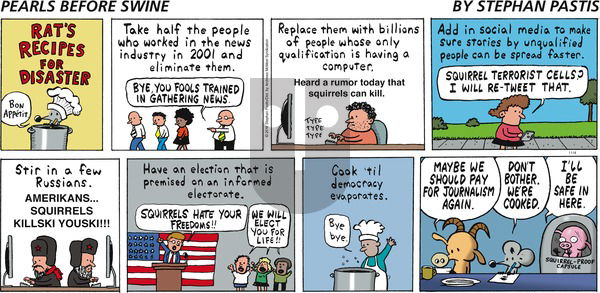 Pearls Before Swine on Sunday November 4, 2018 Comic Strip