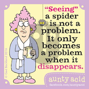 Aunty Acid on Tuesday April 12, 2016 Comic Strip