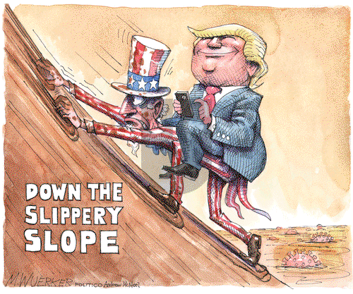 Matt Wuerker on Thursday July 30, 2020 Comic Strip