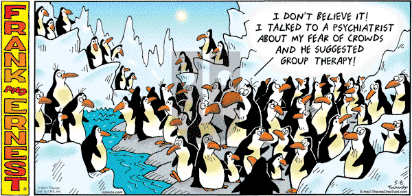 Frank and Ernest on Sunday May 8, 2011 Comic Strip