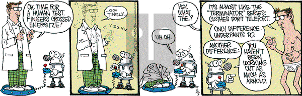 Monty on Saturday March 3, 2018 Comic Strip