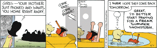 Red and Rover on Saturday August 3, 2019 Comic Strip